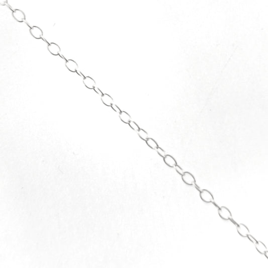 Silver trace chain